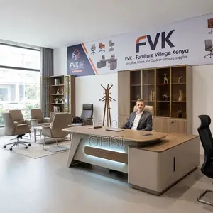 Office Desks| 1.8 Meters L-Shaped Executive Office Table