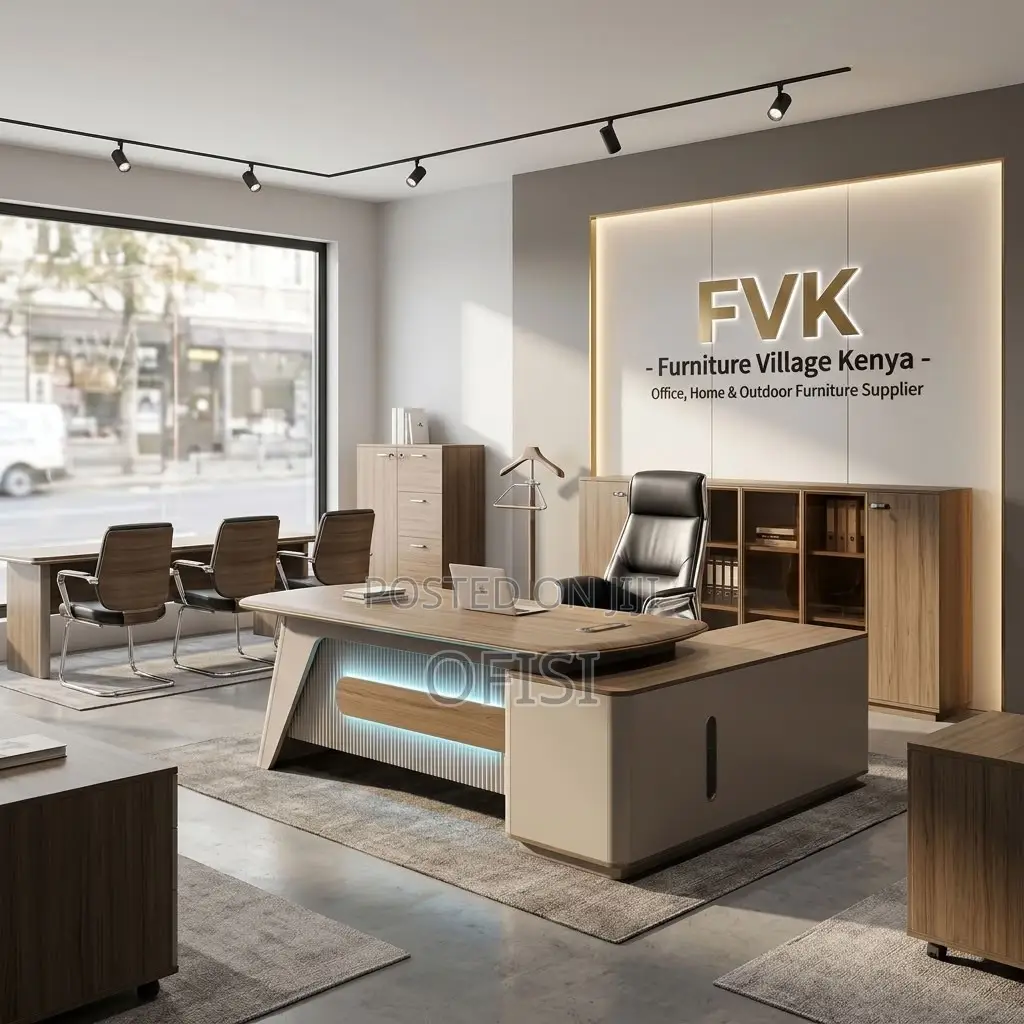 Office Desks| 1.8 Meters L-Shaped Executive Office Table