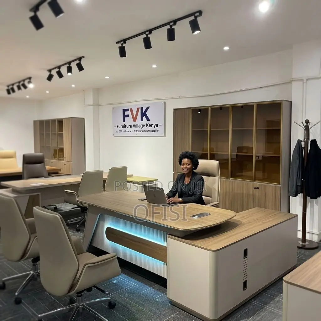 Office Desks| 1.8 Meters L-Shaped Executive Office Table