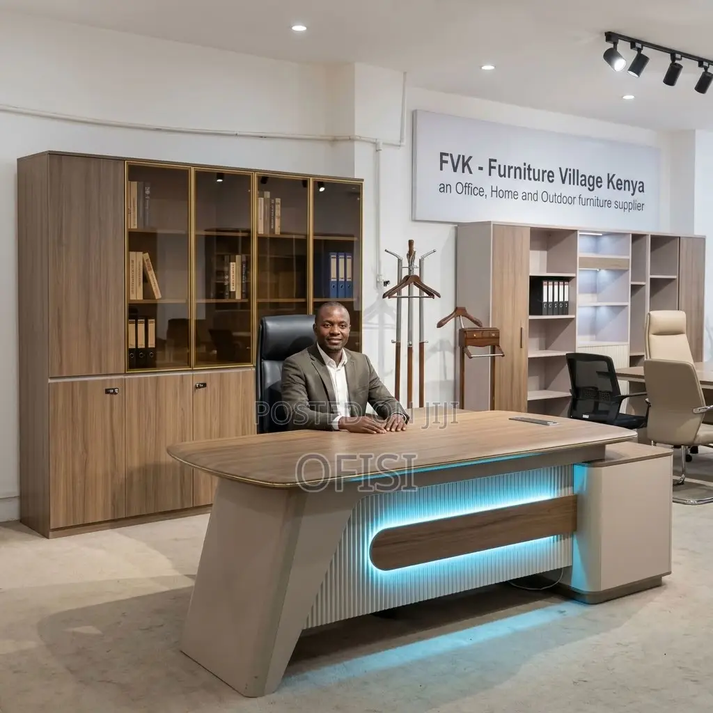 Office Desks| 1.8 Meters L-Shaped Executive Office Table