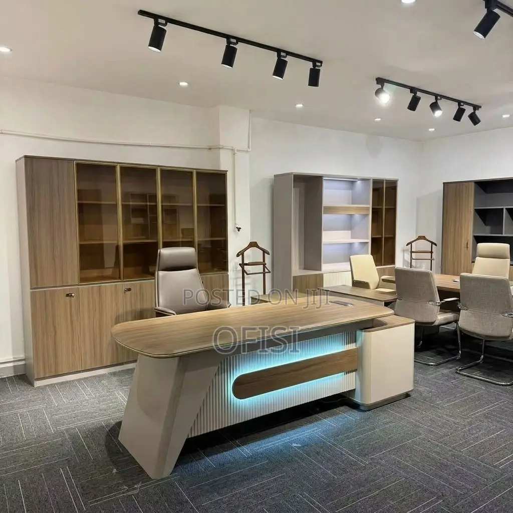 Office Desks| 1.8 Meters L-Shaped Executive Office Table