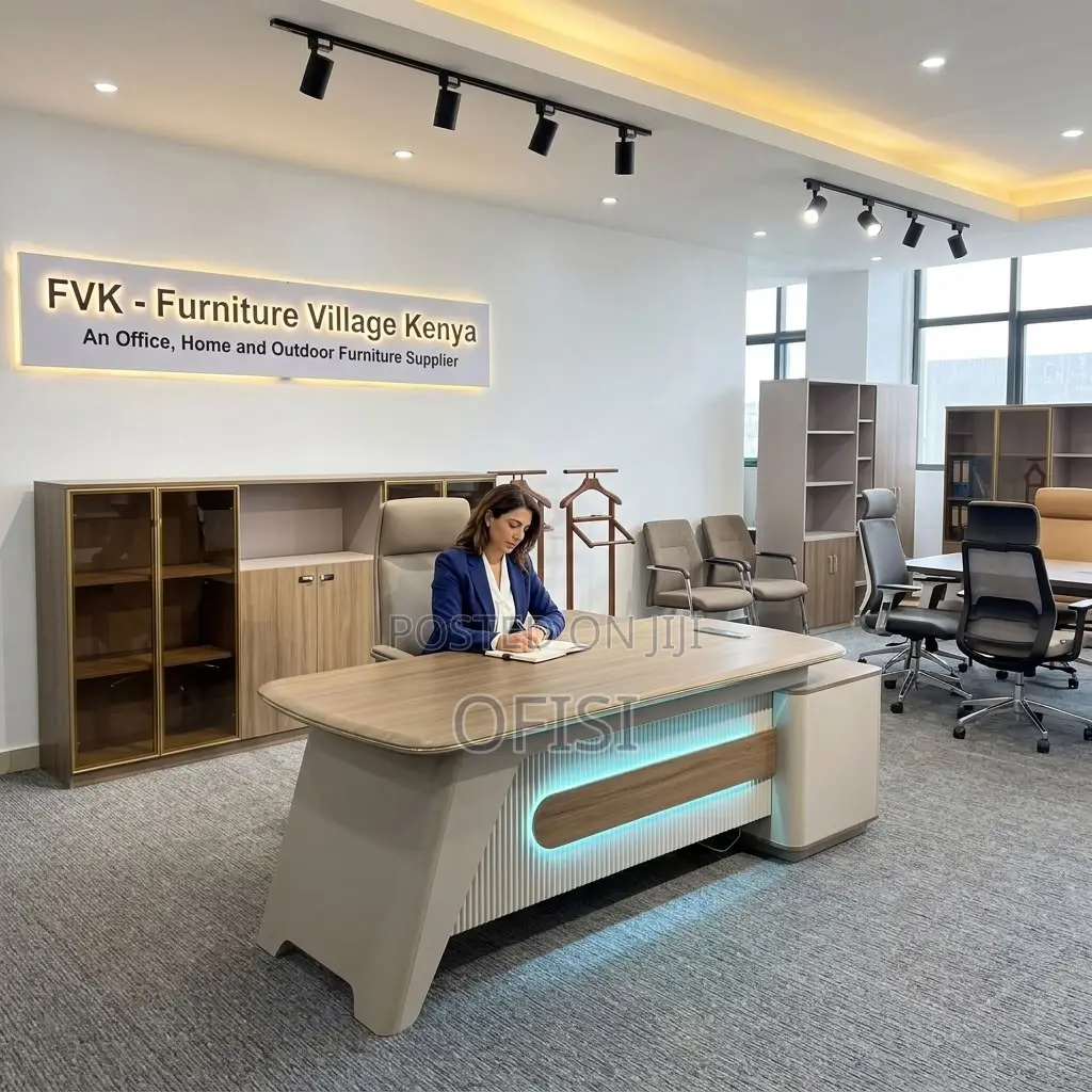 Office Desks| 1.8 Meters L-Shaped Executive Office Table