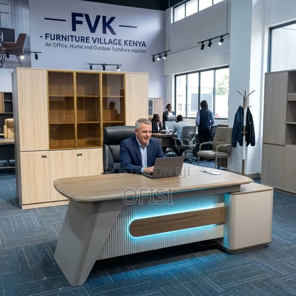 Office Desks| 1.8 Meters L-Shaped Executive Office Table