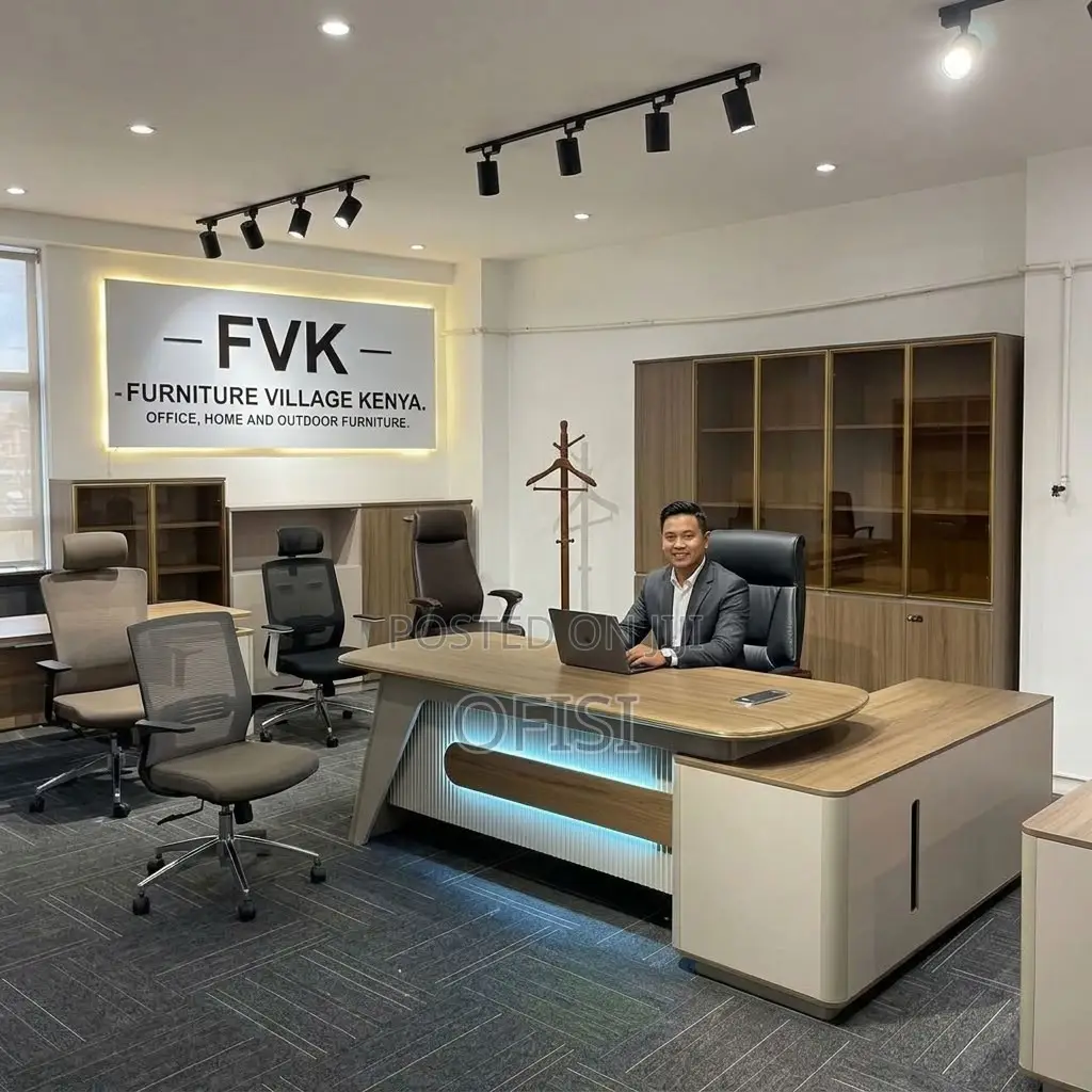 Office Desks| 1.8 Meters L-Shaped Executive Office Table
