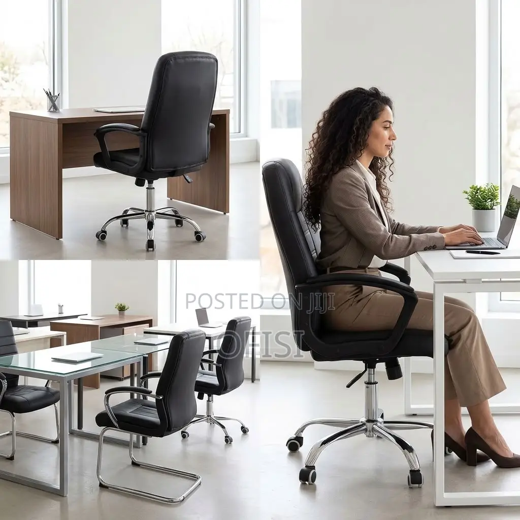Office Chairs| Mid-Back Executive Office Leather Seat
