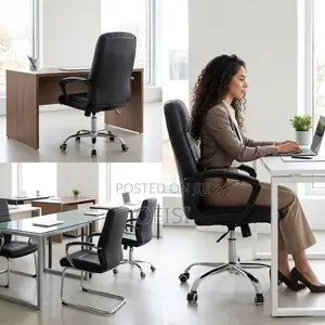 Office Chairs| Mid-Back Executive Office Leather Seat