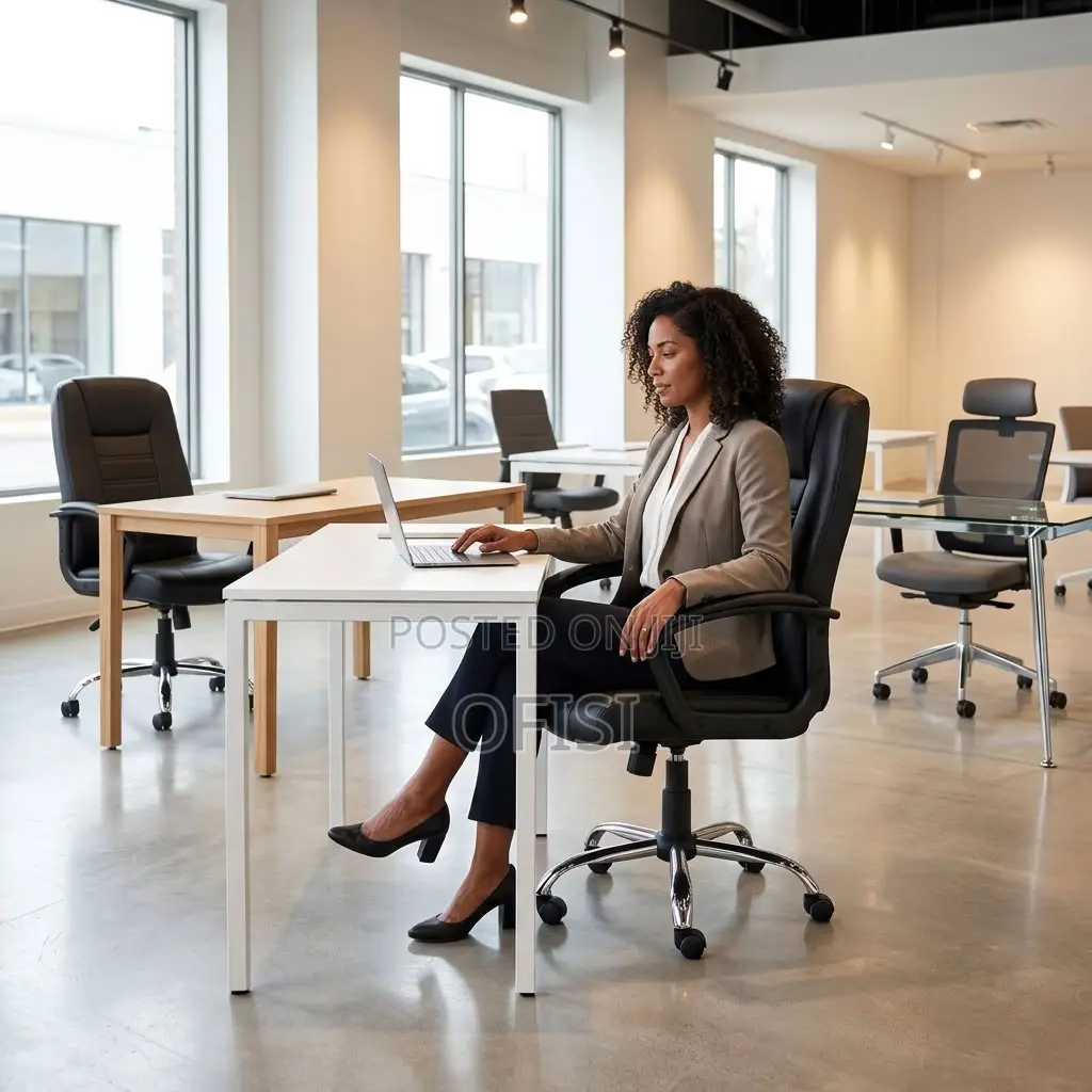 Office Chairs| Mid-Back Executive Office Leather Seat
