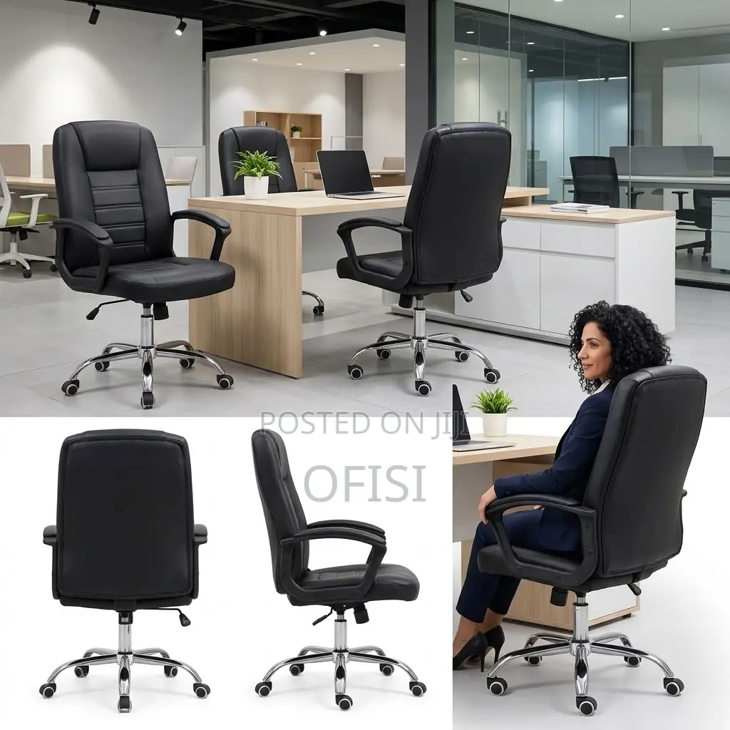 Office Chairs| Mid-Back Executive Office Leather Seat