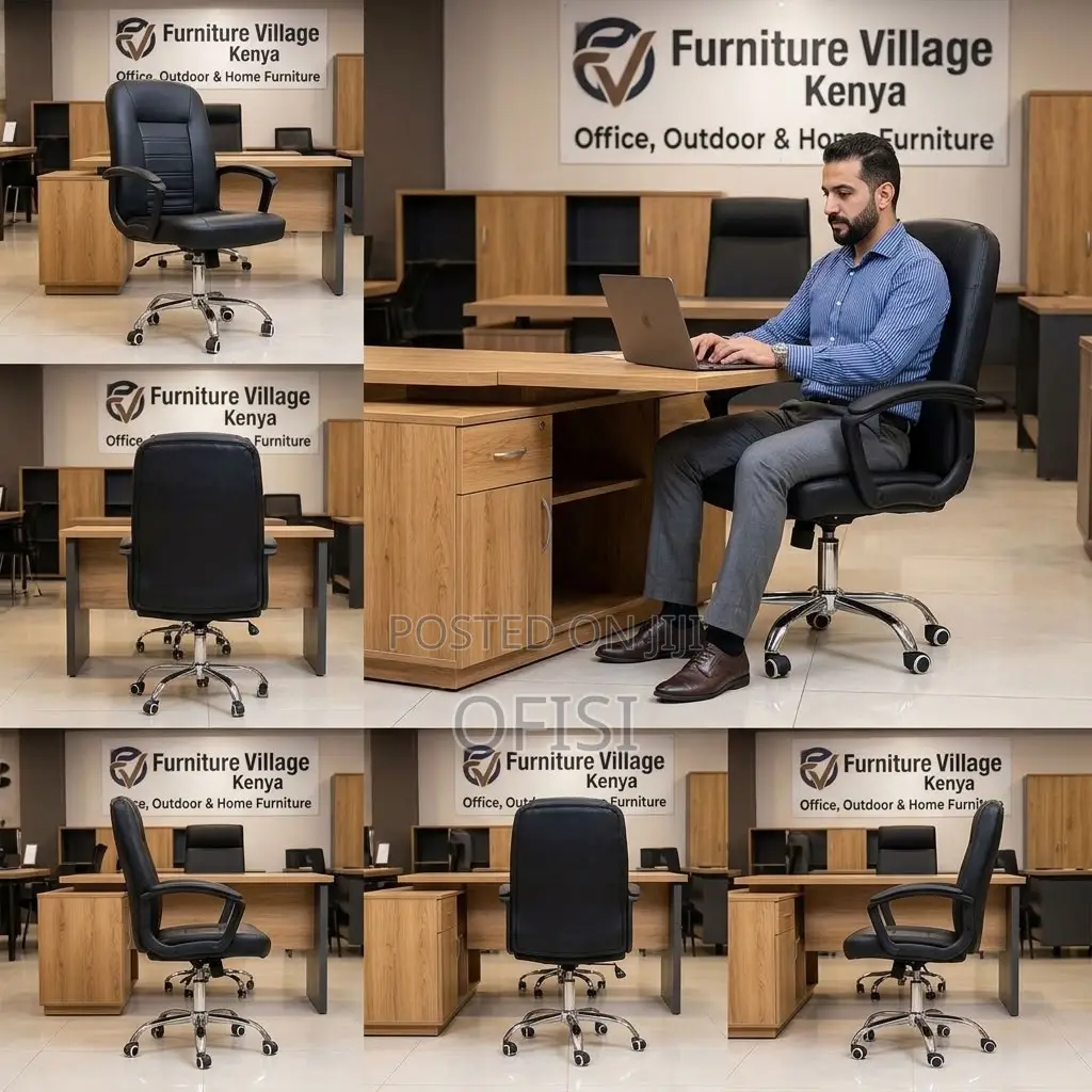 Office Chairs| Mid-Back Executive Office Leather Seat