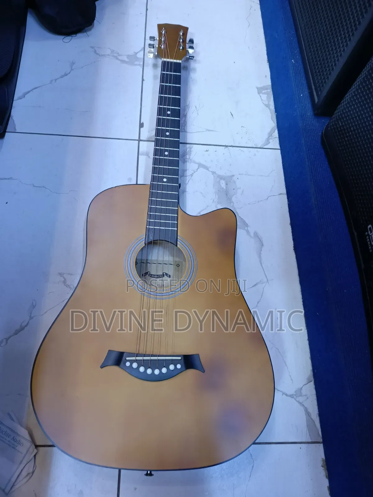 Accostic Box Guitar
