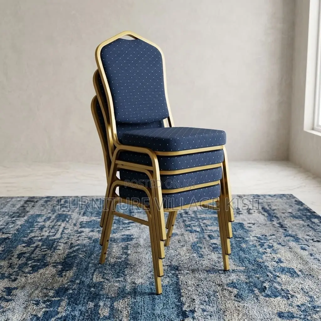 Blue Banquet Stackable Chair
