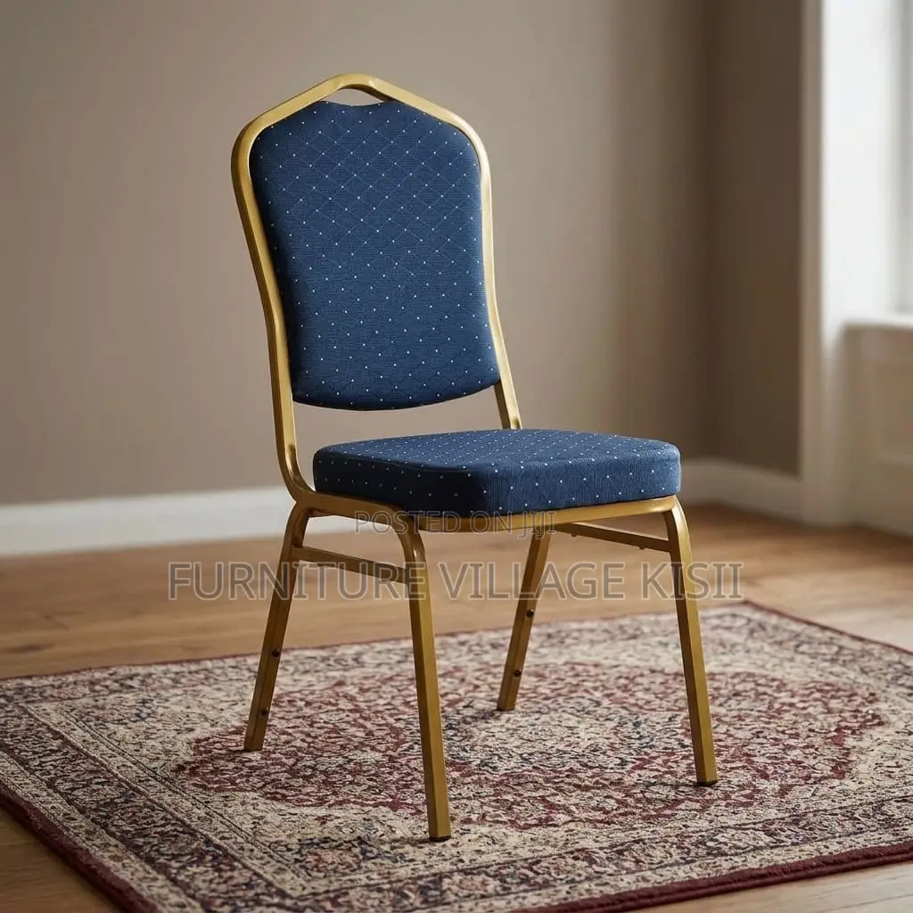 Blue Banquet Stackable Chair