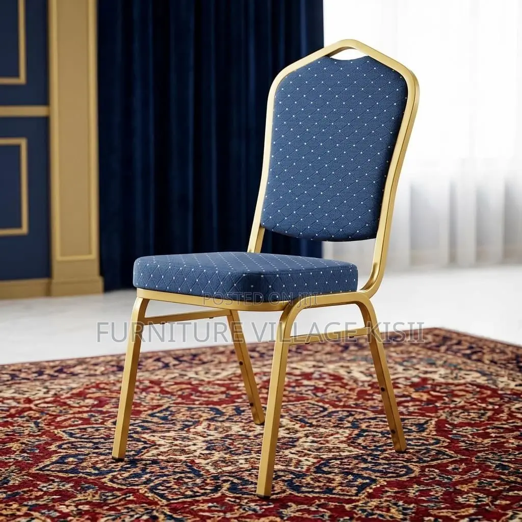 Blue Banquet Stackable Chair