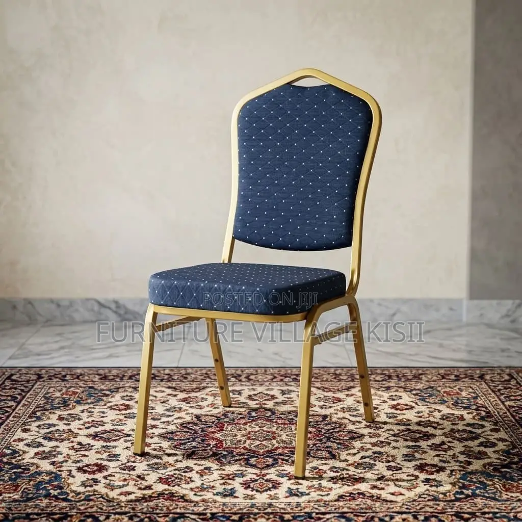 Blue Banquet Stackable Chair