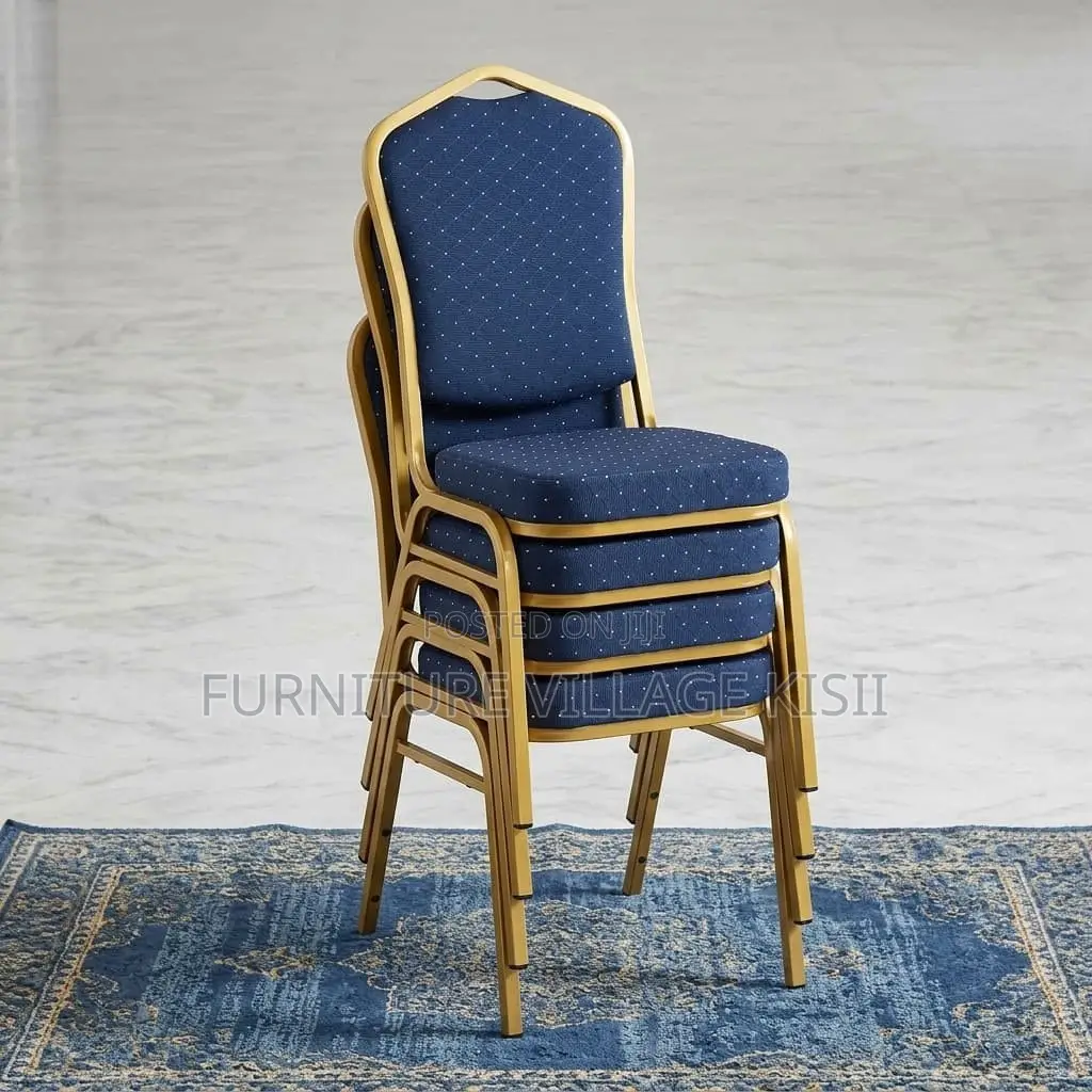 Blue Banquet Stackable Chair