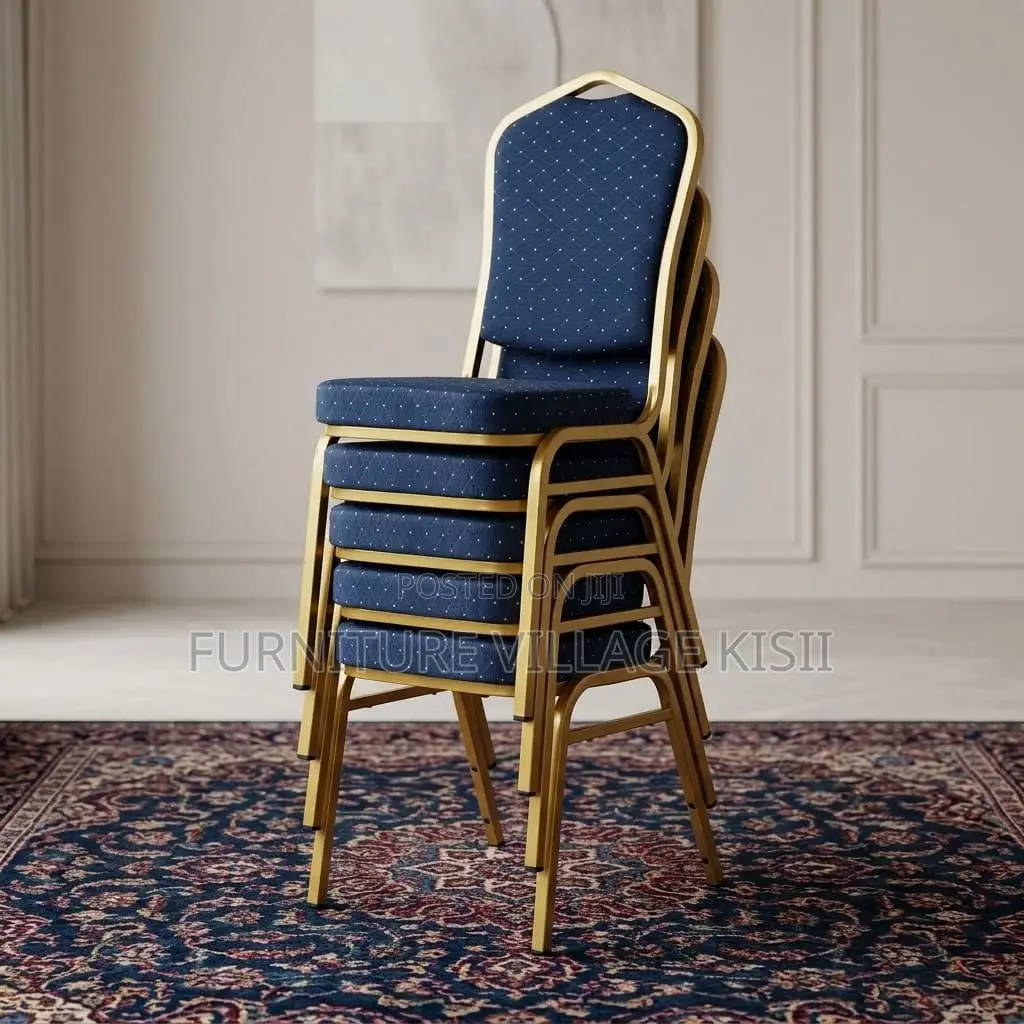 Blue Banquet Stackable Chair