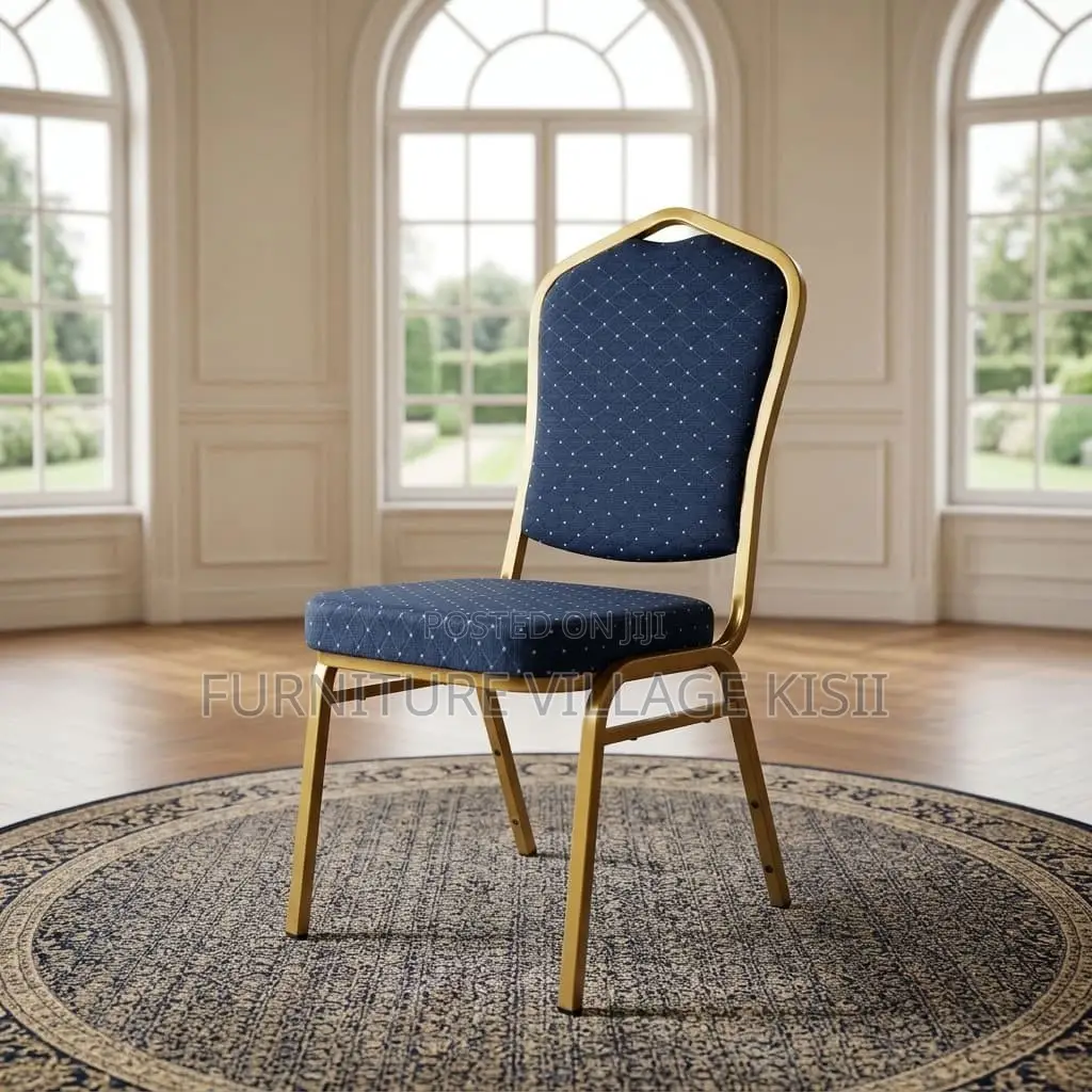 Blue Banquet Stackable Chair
