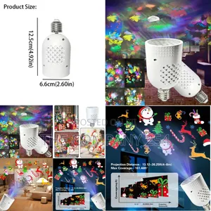 Rotating Colors LED Spotlight Bulb