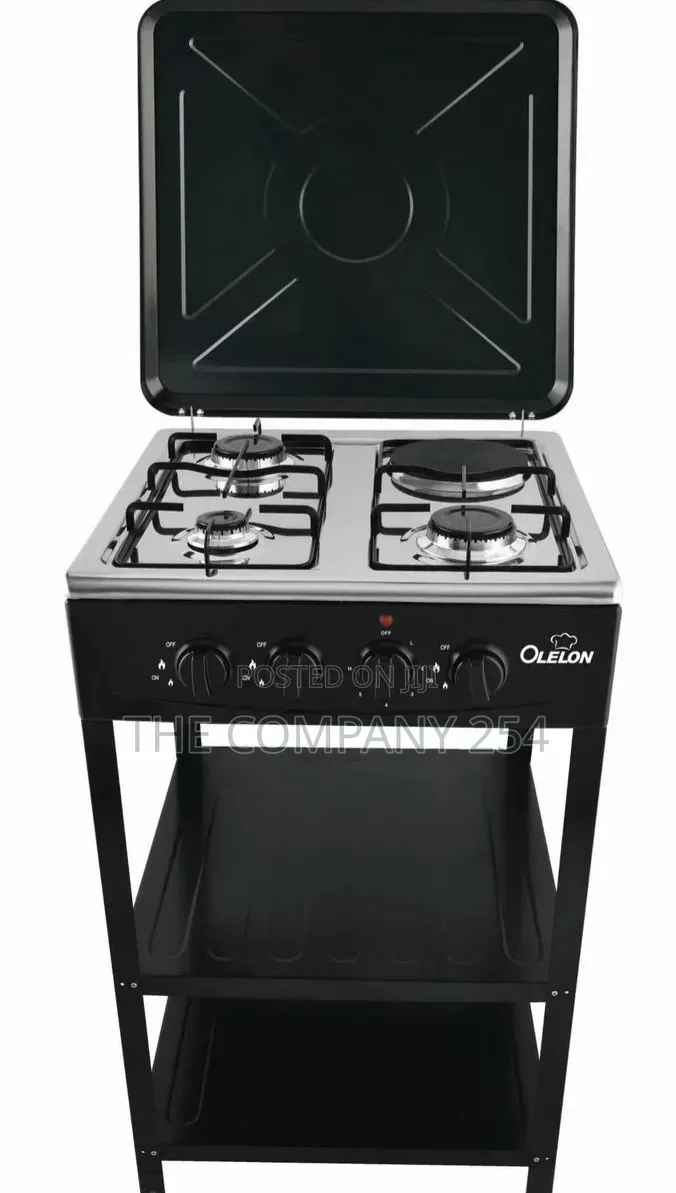 3+1 Standing Cooker With Shelves
