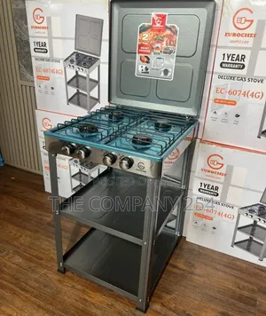 3+1 Standing Cooker With Shelves