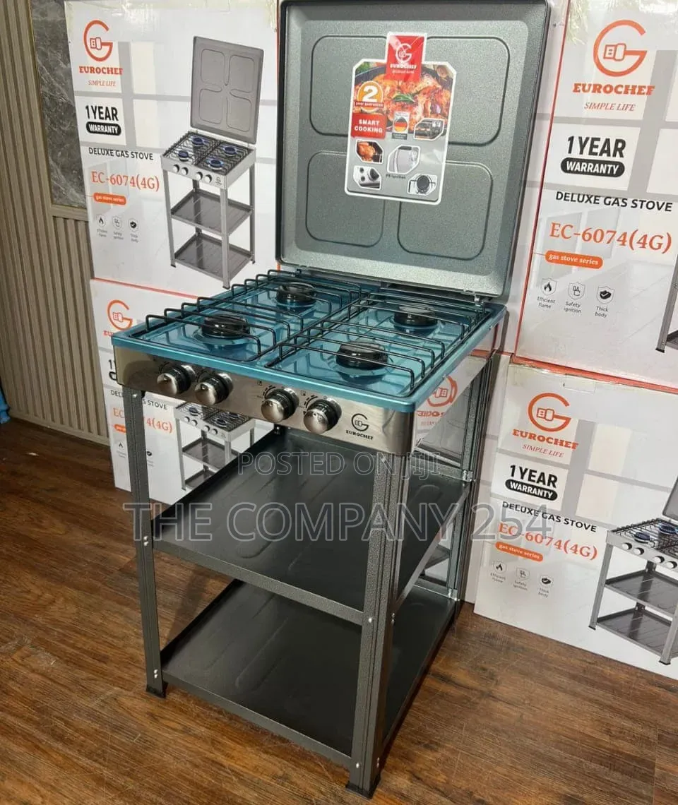 3+1 Standing Cooker With Shelves