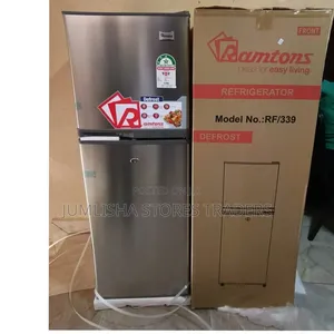 Ramtons 138L Double Door Refrigerator – Compact, Energy