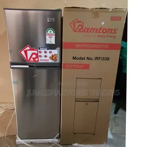 Ramtons 138L Double Door Refrigerator – Compact, Energy
