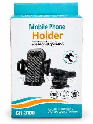 Adjustable Smartphone Mount With Strong Suction Cup for Dashboard