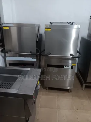 Commercial Hood Type Pass Through Dishwasher