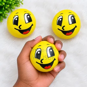 Cute Emoji Squishy Stress Ball – Soft & Squeeze Toy