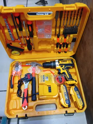 Big DeWalt Cordless Drill Set