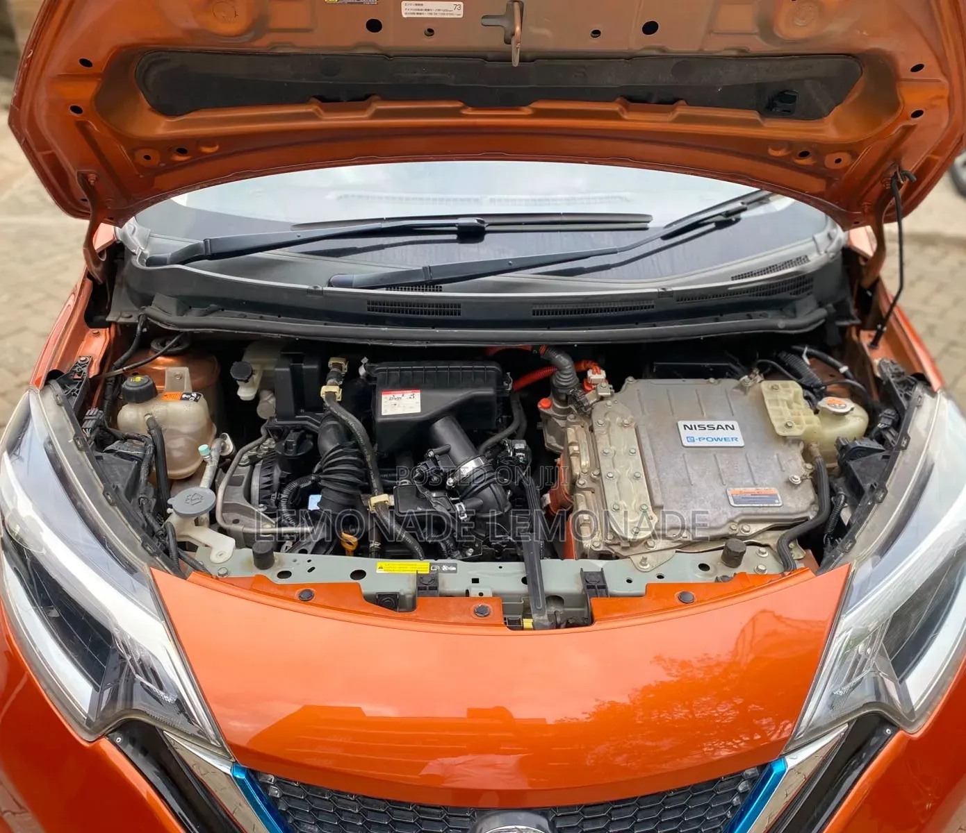 Nissan Note 1.2 Hybrid 2018 Orange