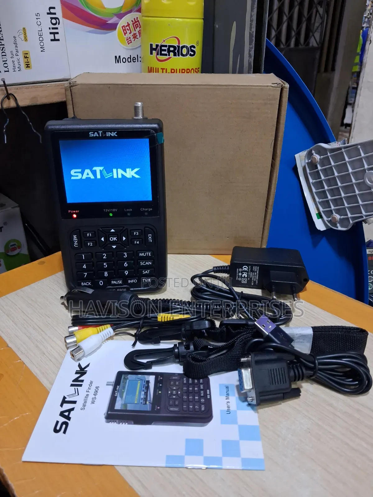 Digital Satlink Satellite Meter-Ws 6906