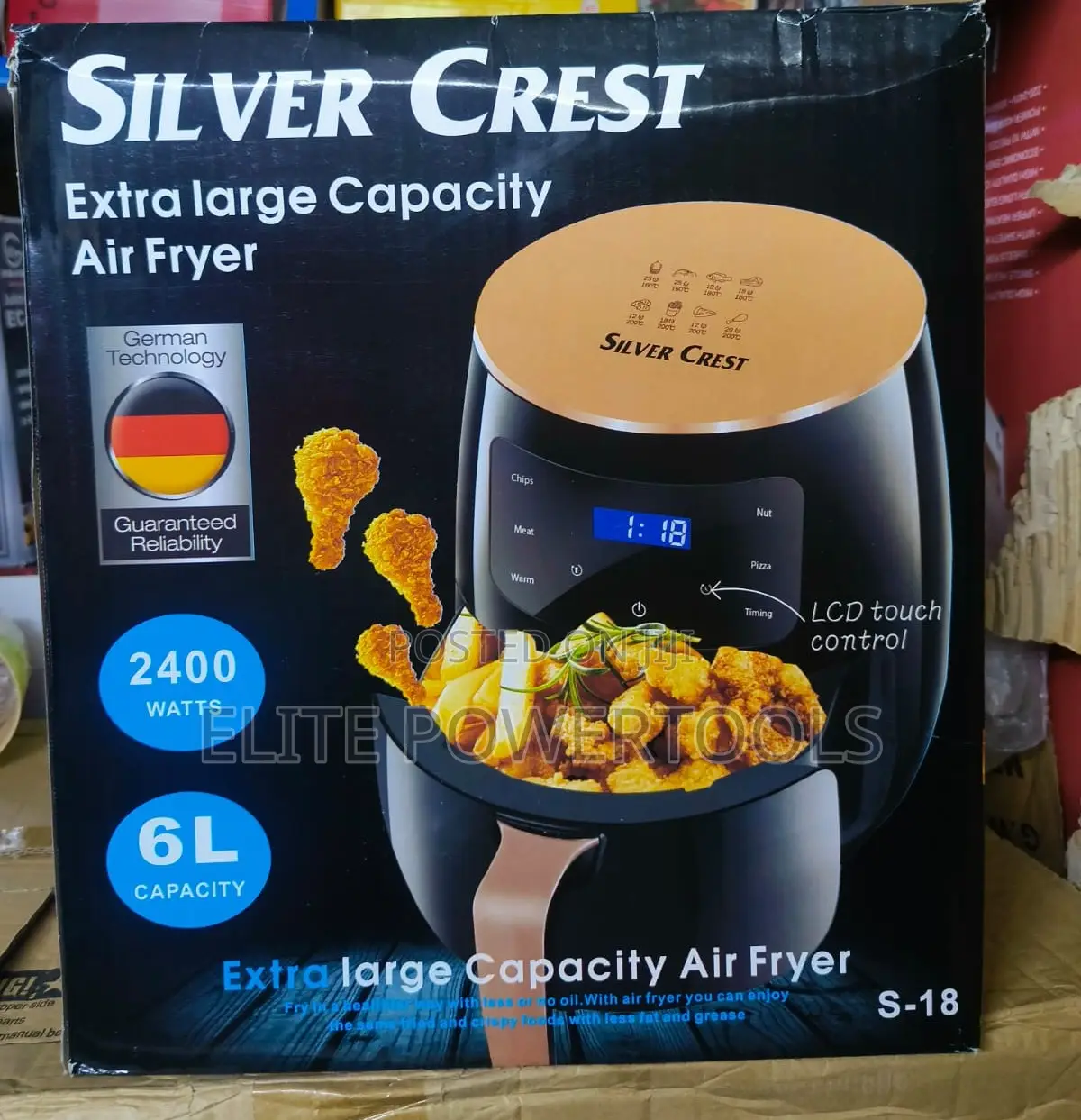 Silver Crest S-18 Air Fryer