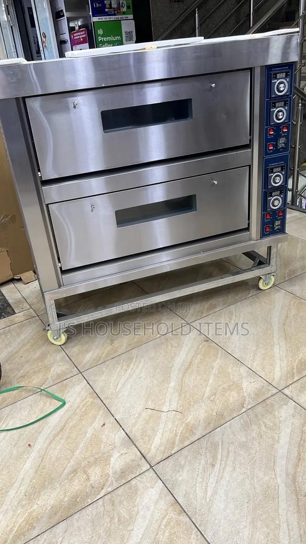Euromax Commercial Deck Oven 2 Deck 4 Trays