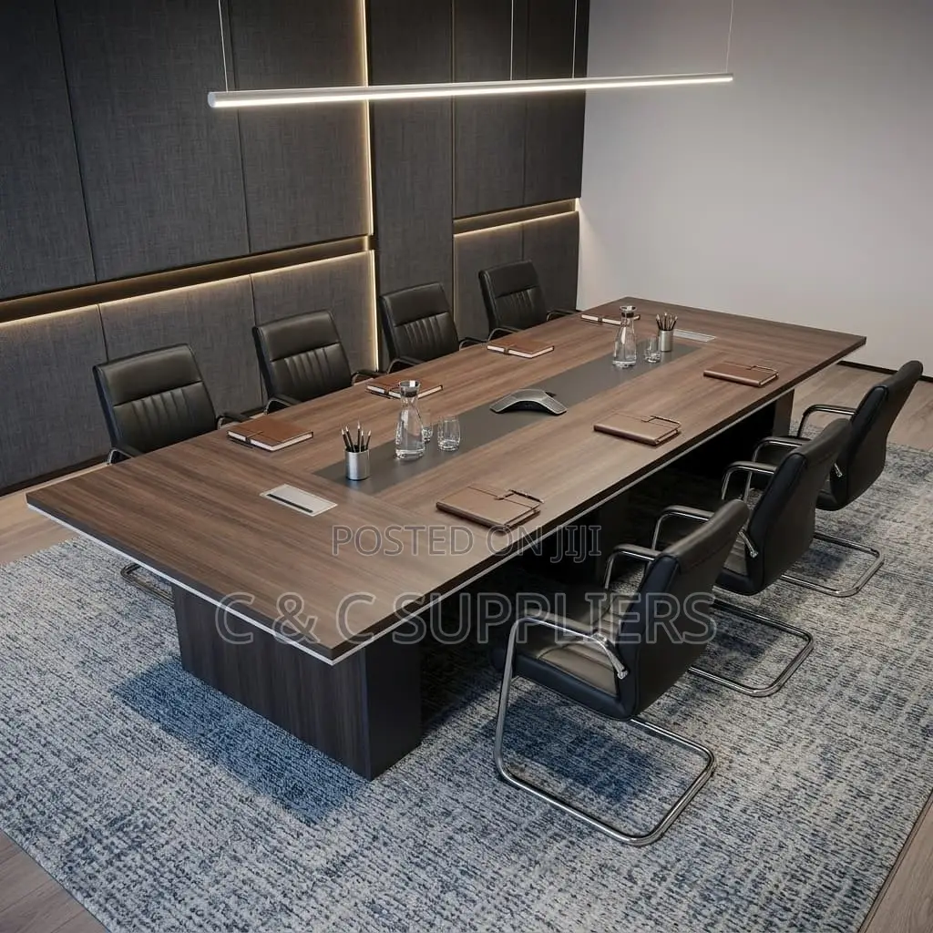 12-Seat Executive Boardroom Table