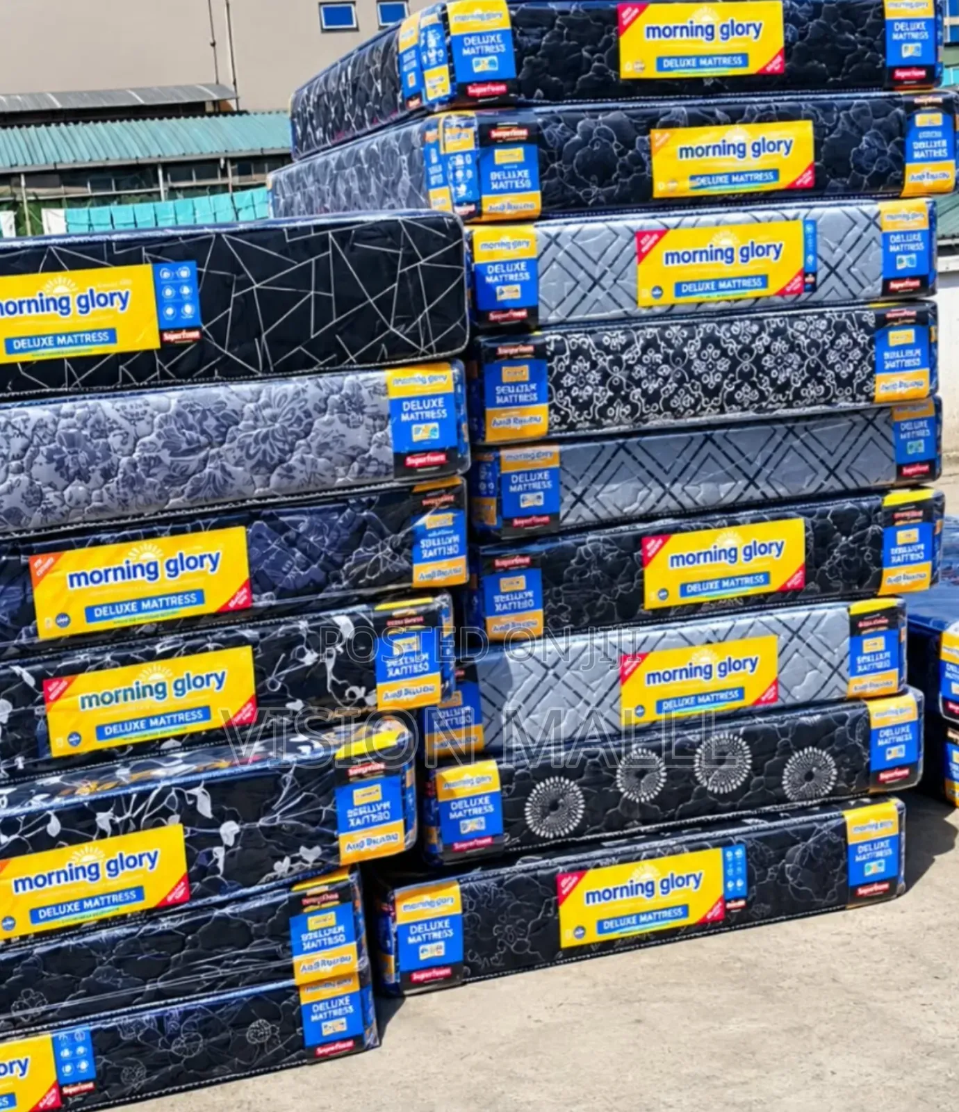 Morning Glory 4×6×8 Inches Medium Density Quilted Mattress