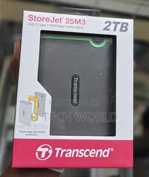 2Tb Transcend External Hard Drive