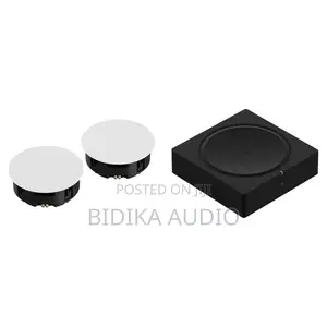 Sonos Amp With Pair of 8′′ in-Ceiling Speak