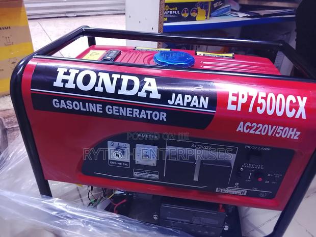 Honda 7.5kva Gasoline Generator - main view