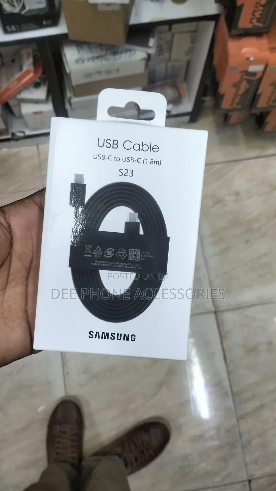 Samsung S23 Ultra 1.8 Super Fast Data Cable