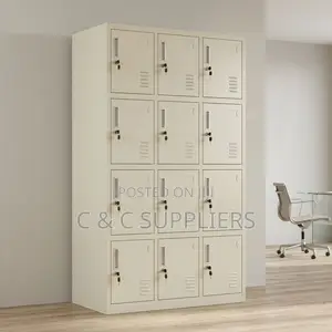 12-Locker Gym Cabinet