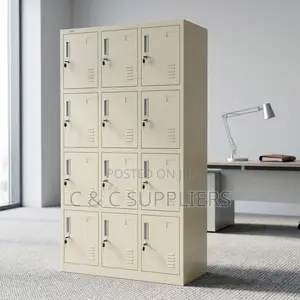 12-Locker Gym Cabinet
