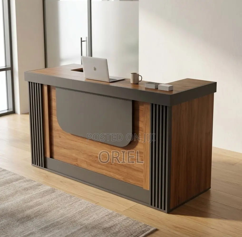 Office Reception Desk : 2.2M Reception Table