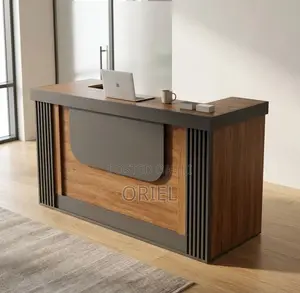 Office Reception Desk : 2.2M Reception Table