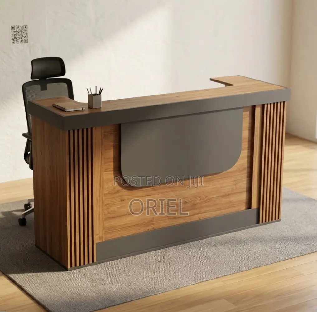 Office Reception Desk : 2.2M Reception Table