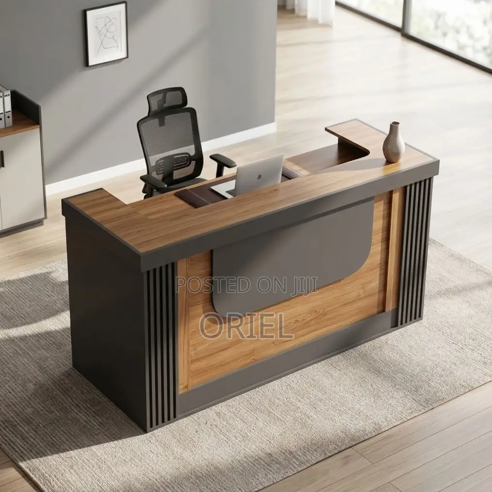 Office Reception Desk : 2.2M Reception Table