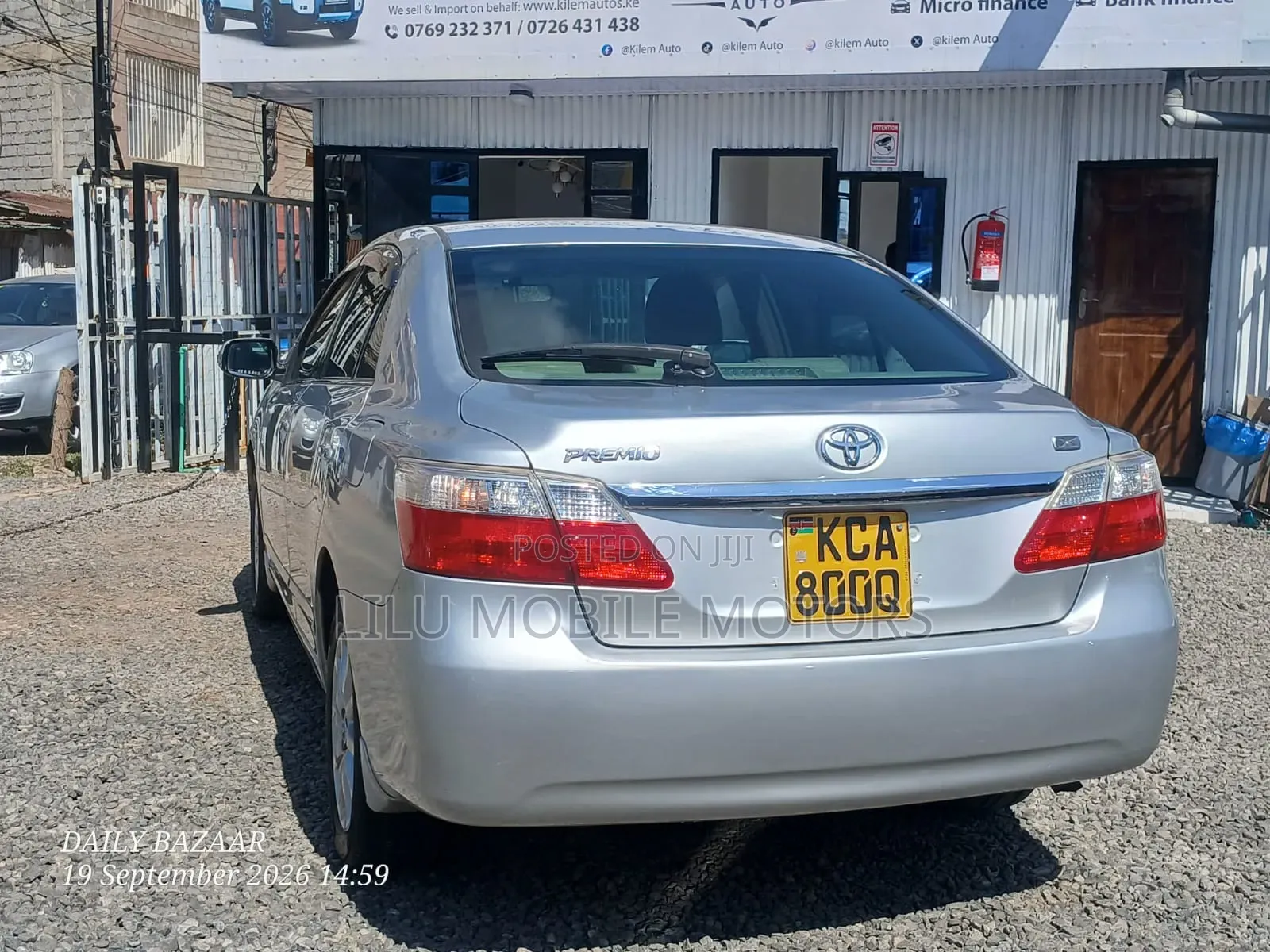 Toyota Premio 2008 Silver