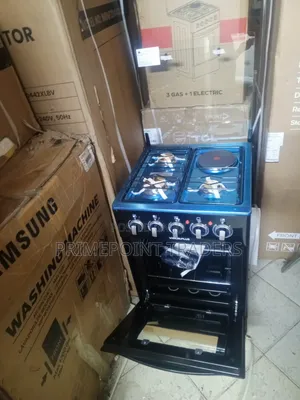 Vision 50×55 3+1 Cooker – Rapid Hotplate & Jet Valve