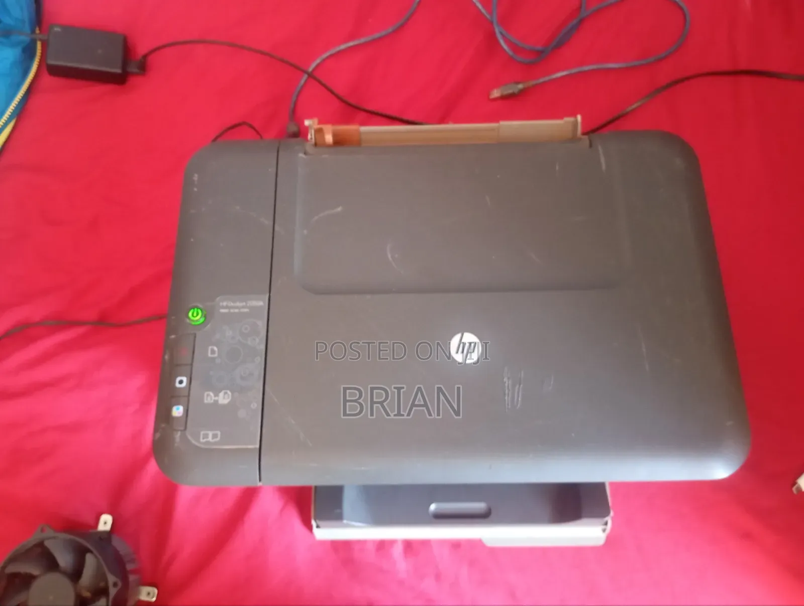 HP Deskjet 2050A Needs 1 Black Cartridge
